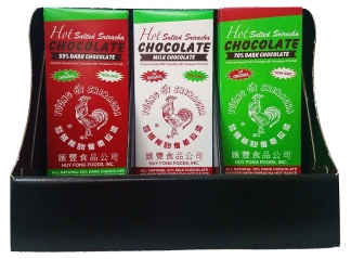 Huy Fong Sriracha Chocolates